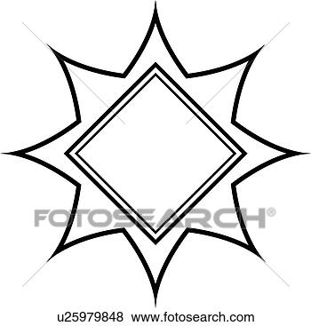 star border clip art