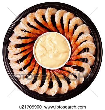 Arquivo de Fotografias - camarão grande, 
 camarão,  platter, 
 corte,  saída. 
fotosearch - busca 
de fotos, imagens 
e clipart