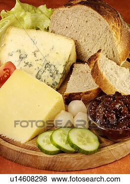 Banco de Imagem - britânico,  ploughman, 
 almoço. fotosearch 
- busca de fotos, 
imagens e clipart