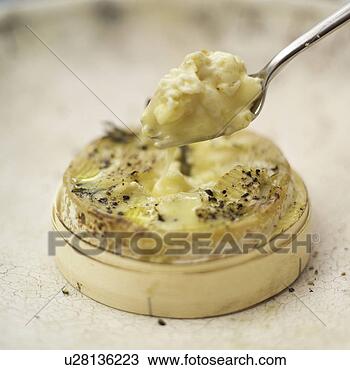 Banco de Imagem - encaixotado,  
assado,  camembert. 
fotosearch - busca 
de fotos, imagens 
e clipart