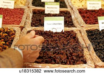 Banco de Imagem - mercado,  tenda, 
 secado,  frutas. 
fotosearch - busca 
de fotos, imagens 
e clipart