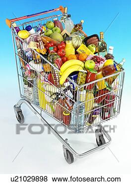Banco de Imagem - shopping,  bonde, 
 mercearia,  carreta. 
fotosearch - busca 
de fotos, imagens 
e clipart