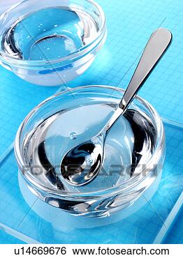 Banco de Imagem - tigela,  líquido, 
 glucose. fotosearch 
- busca de fotos, 
imagens e clipart