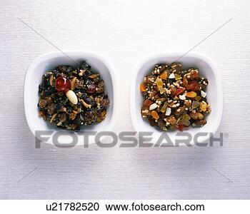 Arquivo de Fotografias - tigelas,  tropicais, 
 amaretto,  mincemeat. 
fotosearch - busca 
de fotos, imagens 
e clipart