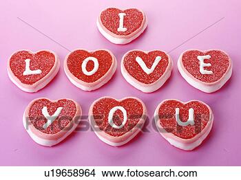 Banco de Imagem - amor,  doces, 
 doce. fotosearch 
- busca de fotos, 
imagens e clipart