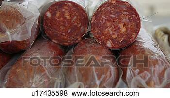 Banco de Imagem - linguiça,  seleção. 
fotosearch - busca 
de fotos, imagens 
e clipart