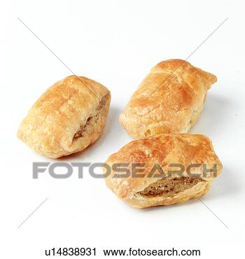 Arquivo de Fotografia - partido,  linguiça, 
 rolos. fotosearch 
- busca de fotos, 
imagens e clipart
