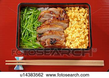 Banco de Imagem - três,  bento, 
 caixa. fotosearch 
- busca de fotos, 
imagens e clipart