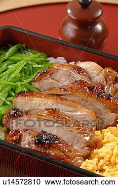 Arquivo de Fotografias - três,  bento, 
 caixa. fotosearch 
- busca de fotos, 
imagens e clipart