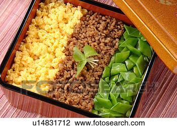 Banco de Imagem - três,  bento, 
 caixa. fotosearch 
- busca de fotos, 
imagens e clipart