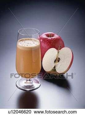 Arquivo de Fotografias - maçã,  suco. fotosearch 
- busca de fotos, 
imagens e clipart