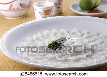 Stock Image - balloon fish sashimi. 
fotosearch - search 
stock photos, 
pictures, images, 
and photo clipart