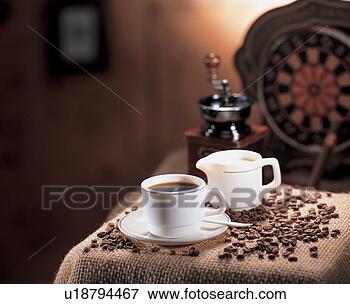 Picture - coffee beans, 
coffee, teaspoon, 
teacup, coffeegrinder, 
seeds, tea. fotosearch 
- search stock 
photos, pictures, 
images, and photo 
clipart