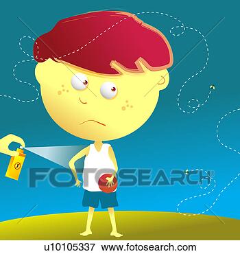Arquivos de Ilustração - pessoa,  mão, 
 pulverização, 
 inseto,  repellant, 
 menino,  mãos. 
fotosearch - busca 
de ilustrações 
clipeart e desenhos