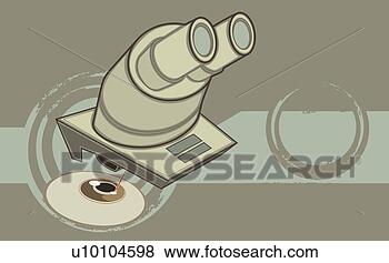 Arquivos de Ilustrações - close-up,  olho, 
 teste,  equipamento, 
 examinando,  
human,  olho. 
fotosearch - busca 
de ilustrações 
clipeart e desenhos
