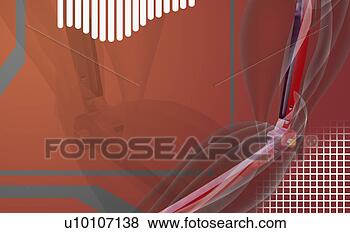 Stock Illustration - close-up of the 
bone structure 
of a human leg 
with an artificial 
joint. fotosearch 
- search clipart, 
illustration, 
drawings and vector 
eps graphics images