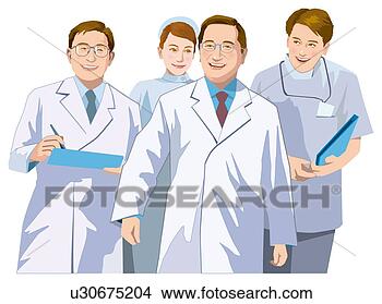 Stock Illustration - doctor's round. 
fotosearch - search 
clipart, illustration, 
drawings and vector 
eps graphics images