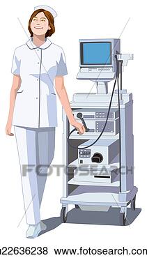 Stock Illustration - nurse and medical 
instrument. fotosearch 
- search clipart, 
illustration, 
drawings and vector 
eps graphics images