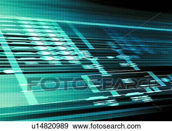 Arquivos de Ilustrações - circuito,  fundo, 
 cyber,  tecno, 
 digital,  velocidade, 
 computador. fotosearch 
- busca de ilustrações 
clipeart e desenhos