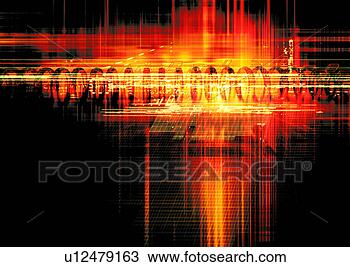 Desenho - luz,   fundo, 
  cyber,   tecno, 
  digital,   velocidade. 
fotosearch - busca 
de ilustrações 
clipeart e desenhos