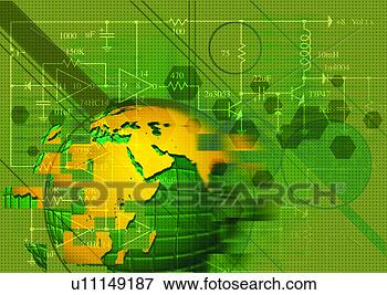 Arquivos de Ilustração - terra,   fundo, 
  cyber,   tecno, 
  digital,   circuito. 
fotosearch - busca 
de ilustrações 
clipeart e desenhos