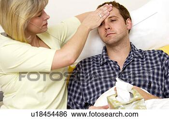 Banco de Imagem - doente,  homem. 
fotosearch - busca 
de fotos, imagens 
e clipart