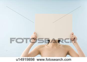 Banco de Imagem - mulher,  segurando, 
 em branco,  painél 
publicitário. 
fotosearch - busca 
de fotos, imagens 
e clipart