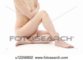Banco de Imagem - mulher,  sentando, 
 chão. fotosearch 
- busca de fotos, 
imagens e clipart
