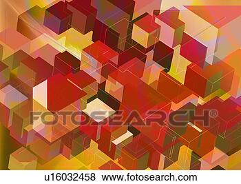 Arquivos de Ilustrações - padrão,  vermelho, 
 amarela,  quadrados. 
fotosearch - busca 
de ilustrações 
clipeart e desenhos