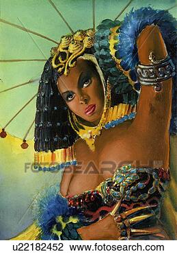 Clipart - egípcio,  mulher, 
 vestido,  cima, 
 jóias. fotosearch 
- busca de ilustrações 
clipeart e desenhos
