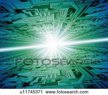 Arquivo de Fotografia - luz,  computador, 
 computador,  
gráficos,  composição. 
fotosearch - busca 
de fotos, imagens 
e clipart