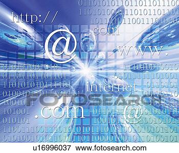 Foto - teia,   endereço, 
  computador, 
  língua,   computador, 
  gráficos. fotosearch 
- busca de fotos, 
imagens e clipart