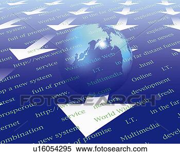 Banco de Imagem - terra,  linhas, 
 setas,  teia, 
 endereço,  alto, 
 ângulo,  vista. 
fotosearch - busca 
de fotos, imagens 
e clipart