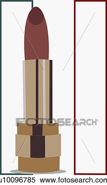 Arquivos de Ilustração - close-up,  batom. 
fotosearch - busca 
de ilustrações 
clipeart e desenhos