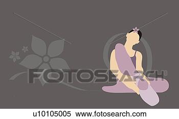 Stock Illustration - ballerina putting 
on ballet shoes. 
fotosearch - search 
clipart, illustration, 
drawings and vector 
eps graphics images