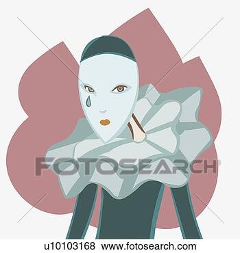 Arquivos de Ilustrações - close-up,  mulher, 
 chorando. fotosearch 
- busca de ilustrações 
clipeart e desenhos
