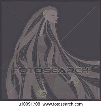 Arquivos de Ilustrações - close-up,  feiticeira. 
fotosearch - busca 
de ilustrações 
clipeart e desenhos