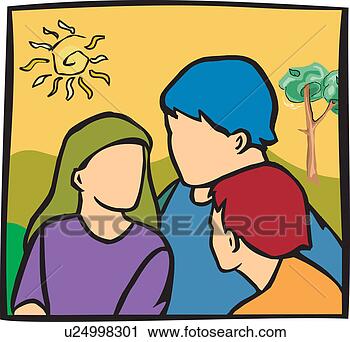 Clipart - adolescente,  
amigos,  comunicar, 
 ao ar livre. 
fotosearch - busca 
de ilustrações 
clipeart e desenhos