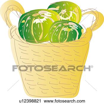 Clipart - abóbora,  illustrative, 
 técnica. fotosearch 
- busca de ilustrações 
clipeart e desenhos