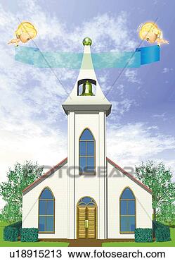 Drawing - angels and church, 
cg, 3d, illustration. 
fotosearch - search 
clipart, illustration, 
drawings and vector 
eps graphics images