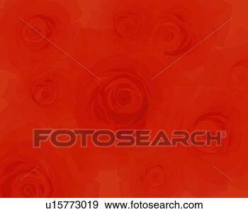 Arquivos de Ilustrações - vários,   vermelho, 
  rosas,   vermelho, 
  superfície, 
  alto. fotosearch 
- busca de ilustrações 
clipeart e desenhos