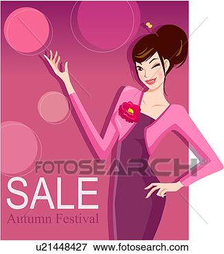Stock Illustration - retail shoppers, 
autumn, lifestyle, 
consumers, bargain 
sale, sale. fotosearch 
- search clipart, 
illustration, 
drawings and vector 
eps graphics images