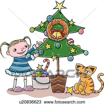 drawing christmastree