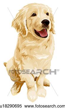 Stock Illustration - canine, animal, 
close up, domestic 
animal, pet, dog. 
fotosearch - search 
clipart, illustration, 
drawings and vector 
eps graphics images