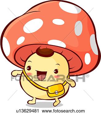 Clipart - plant, character, 
plants, vegetable, 
mushroom. fotosearch 
- search clipart, 
illustration, 
drawings and vector 
eps graphics images