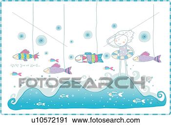 Clipart - wave, float, way, 
swimsuit, floats, 
waves, fish. fotosearch 
- search clipart, 
illustration, 
drawings and vector 
eps graphics images