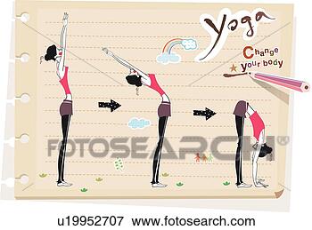 Stock Illustration - diary insert, 
 beauty,  fitness 
management,  diet, 
 health,  yoga. 
fotosearch - search 
clipart, illustration, 
drawings and vector 
eps graphics images