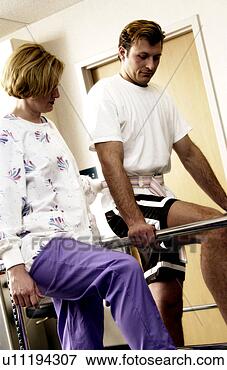 Picture - man having physical 
therapy. fotosearch 
- search stock 
photos, pictures, 
images, and photo 
clipart
