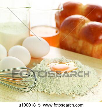 Stock Image - yolks, drink, 
flours, milk, 
breads, breakfast, 
cakes. fotosearch 
- search stock 
photos, pictures, 
images, and photo 
clipart