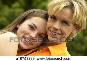 Stock Photograph - mother and daughter. 
fotosearch - search 
stock photos, 
pictures, images, 
and photo clipart